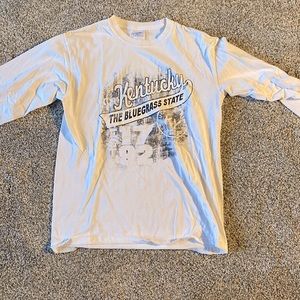 White “Kentucky Bluegrass state” shirt